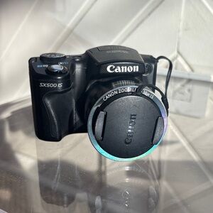 Canon Black SX500 IS Digital Camera